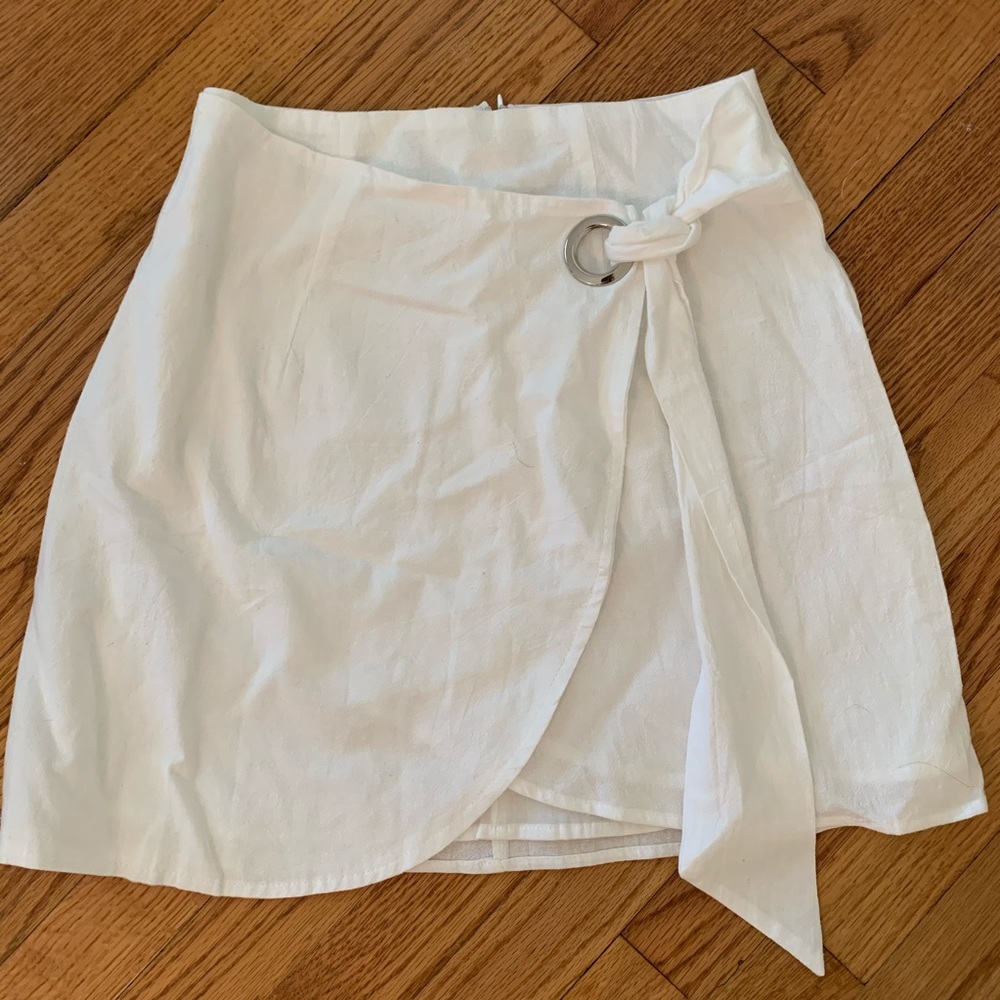 White Tie Skirt